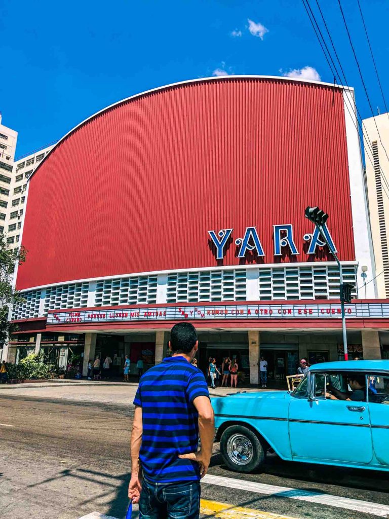 Yara theatre in Havana Cuba