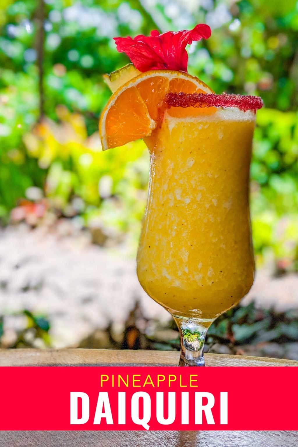 The Easiest Frozen Pineapple Daiquiri Bacon is Magic