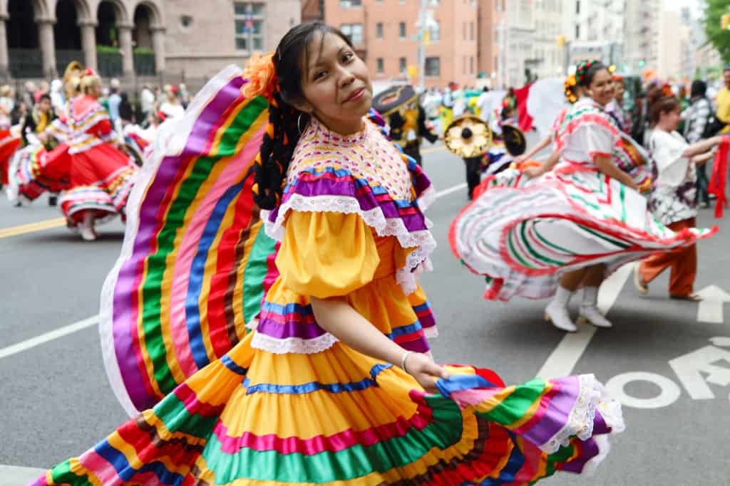 Cinco de Mayo Parade 2012 on Central Park West, Upper West Side, New York