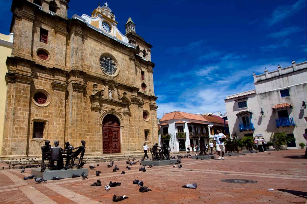 Cartagena Colombia cathedral