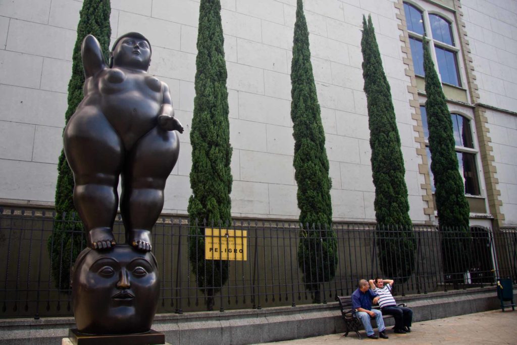 Botero museum in Bogota Colombia