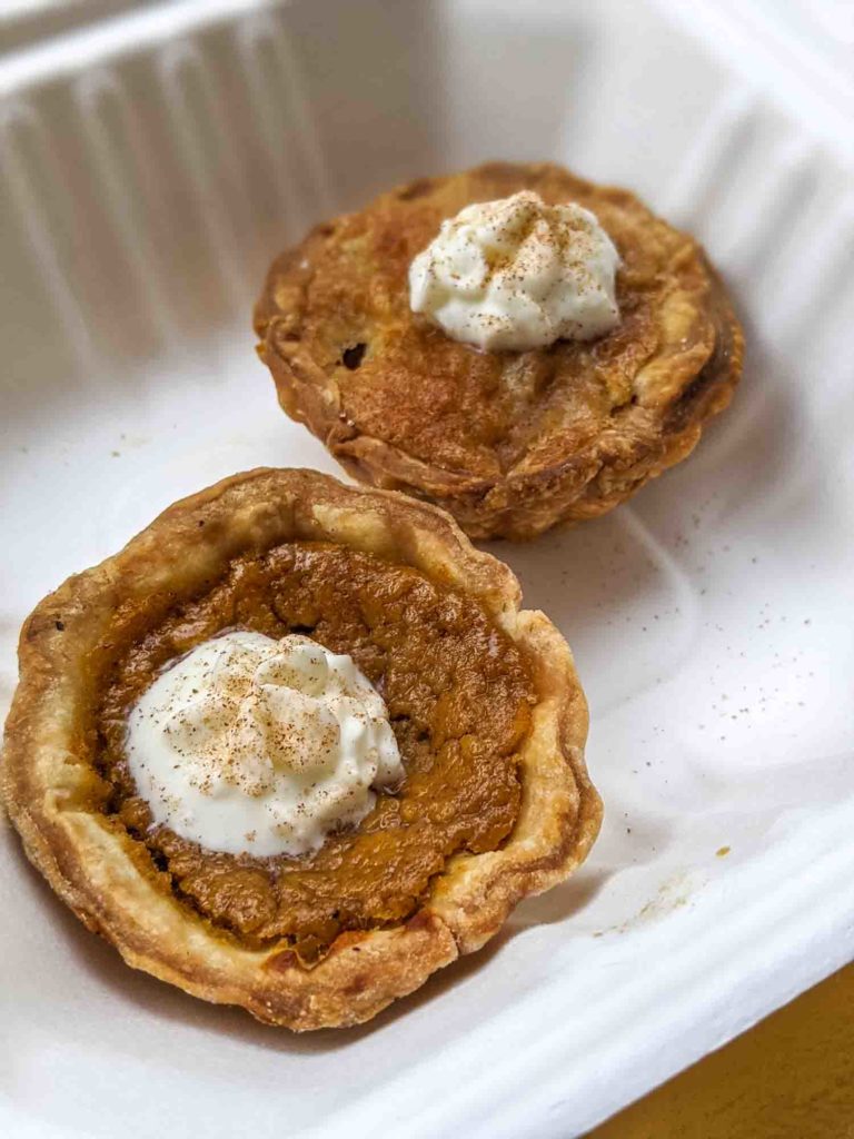 Daily tarts of the day at Ethel and Mary's in Saint John