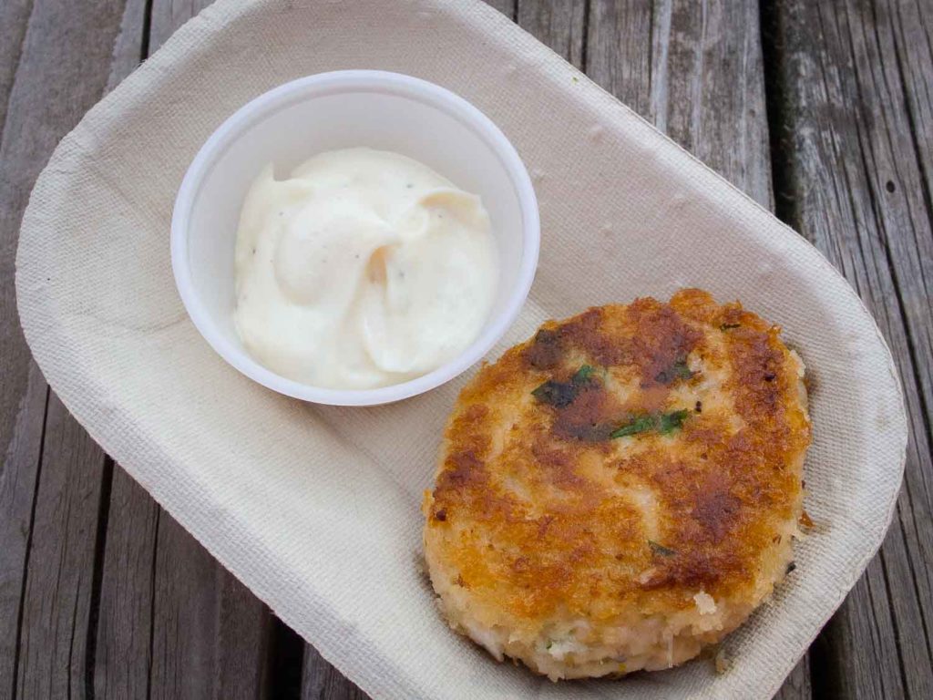 Gallants Seafood Market Crab Cakes in Prince Edward Island