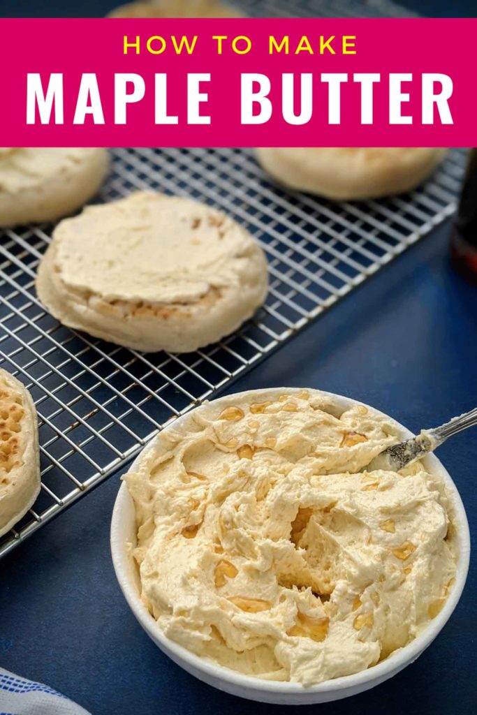 Whipped Maple Butter - Just 2 Ingredients (Maple Recipes)