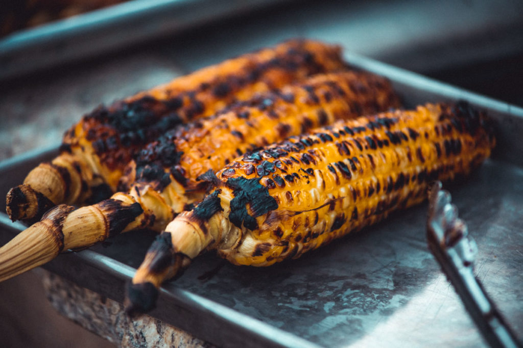 Jamaican snacks roasted corn