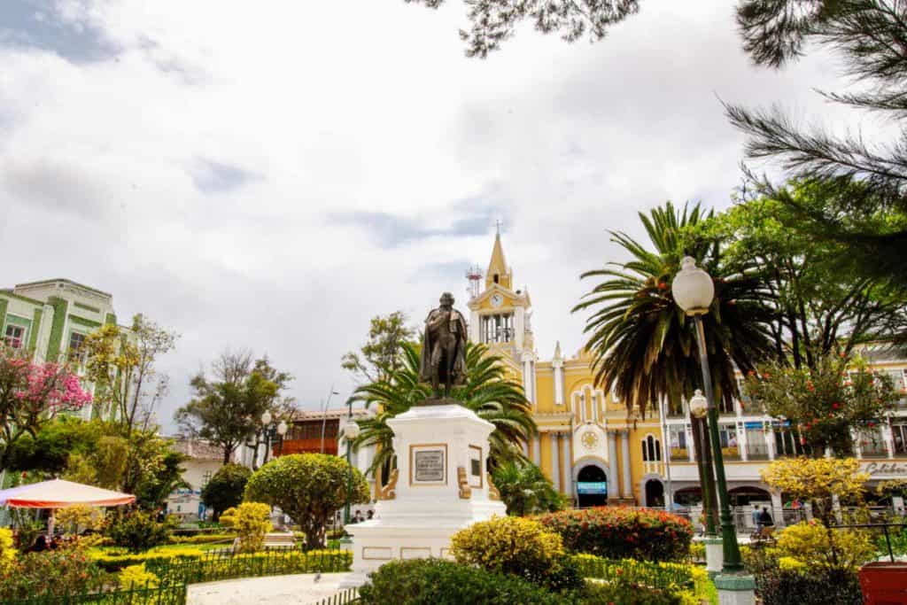 Loja Ecuador Plaza Central