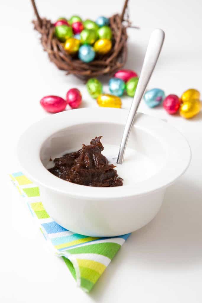 Traditional finnish Easter food, mämmi, rye pudding