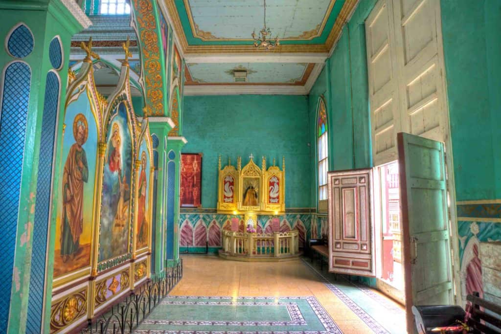 Sanctuary of the Virgen del Carmen interior