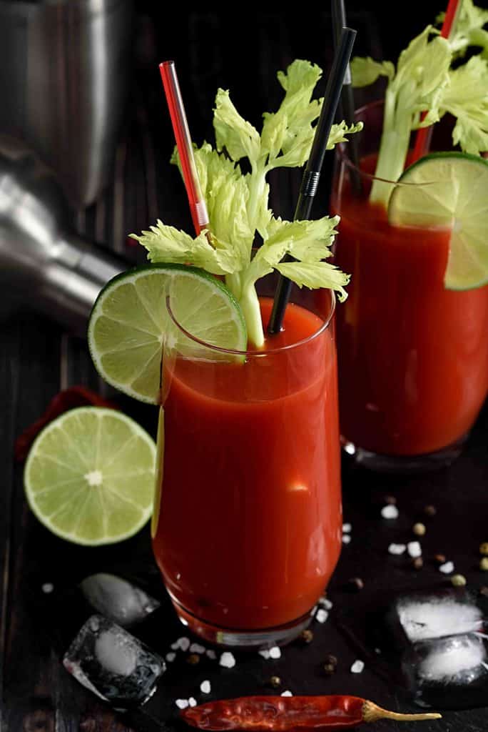 Bloody Carioca drink in Brazil