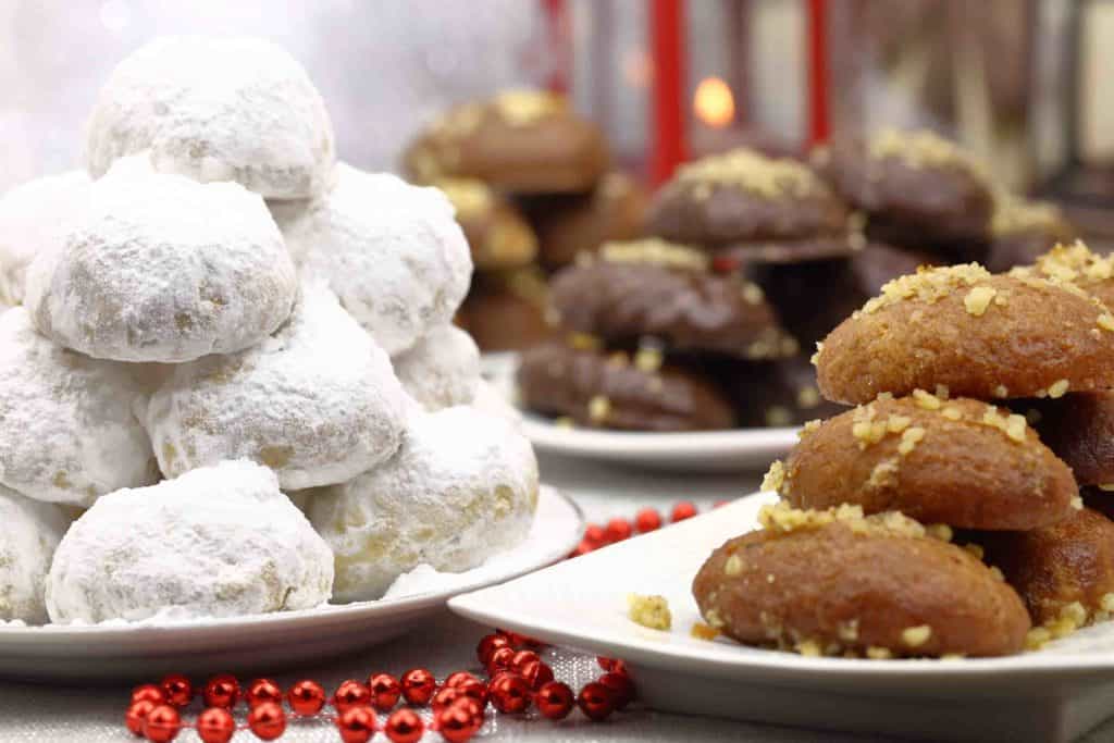 Traditional Greek dessert at Christmas