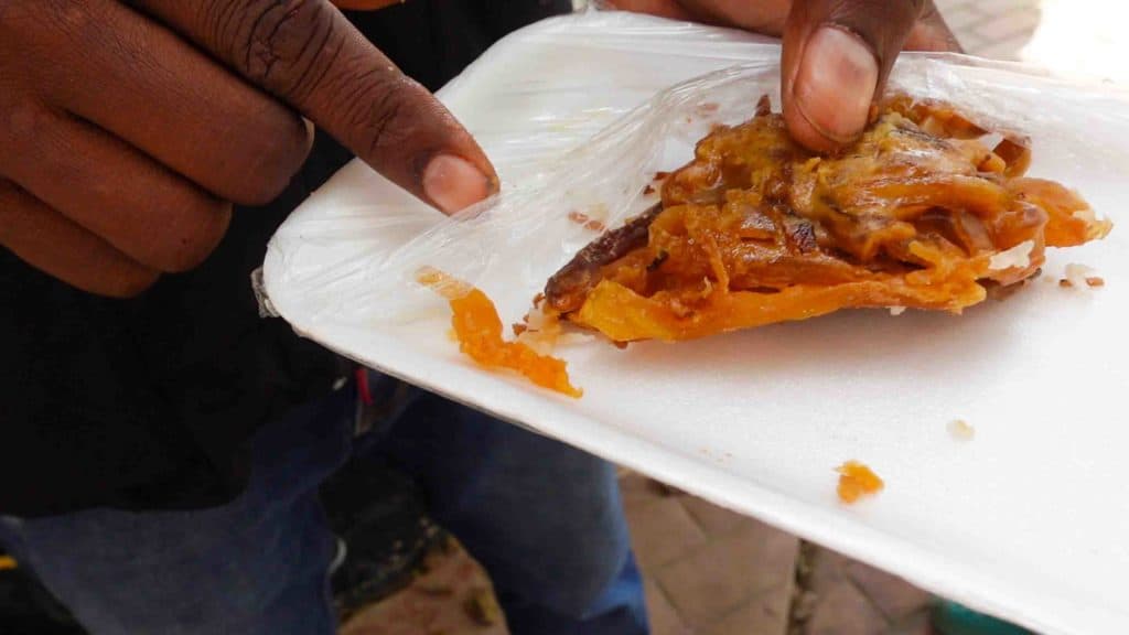 caballitos street food in Colombia