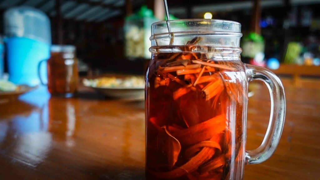 Wedang Uwuh indonesian drinks