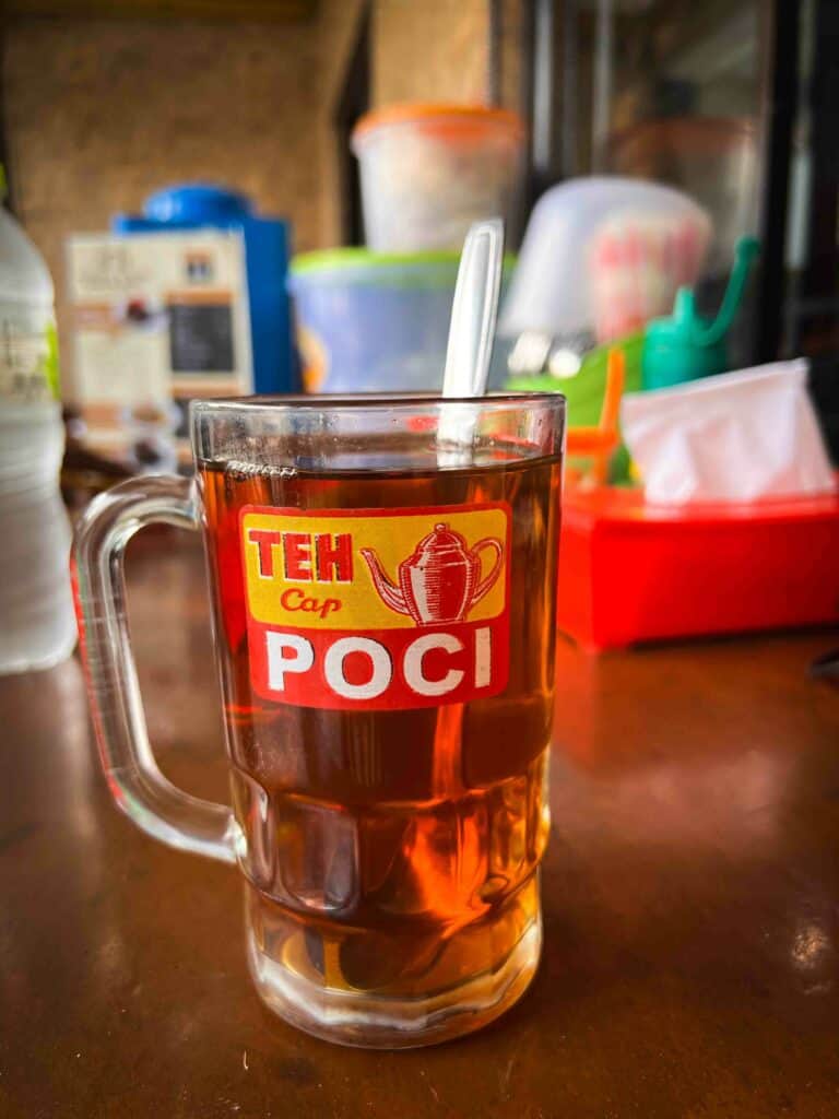 es teh tawar indonesian drinks