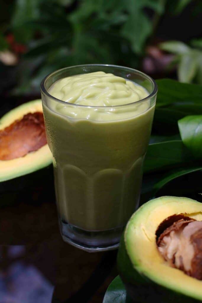Jus Alpukat avocado juice in Indonesia