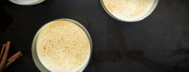 Crema de vie is a Cuban egg nog Christmas cocktail.