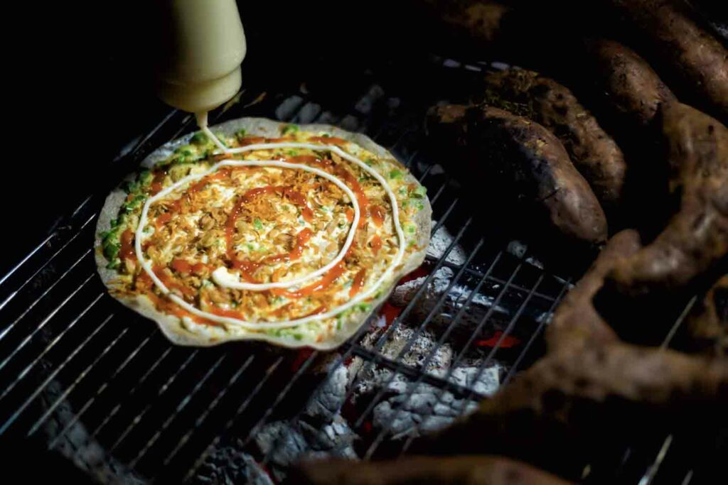 Dalat pizza at the night market