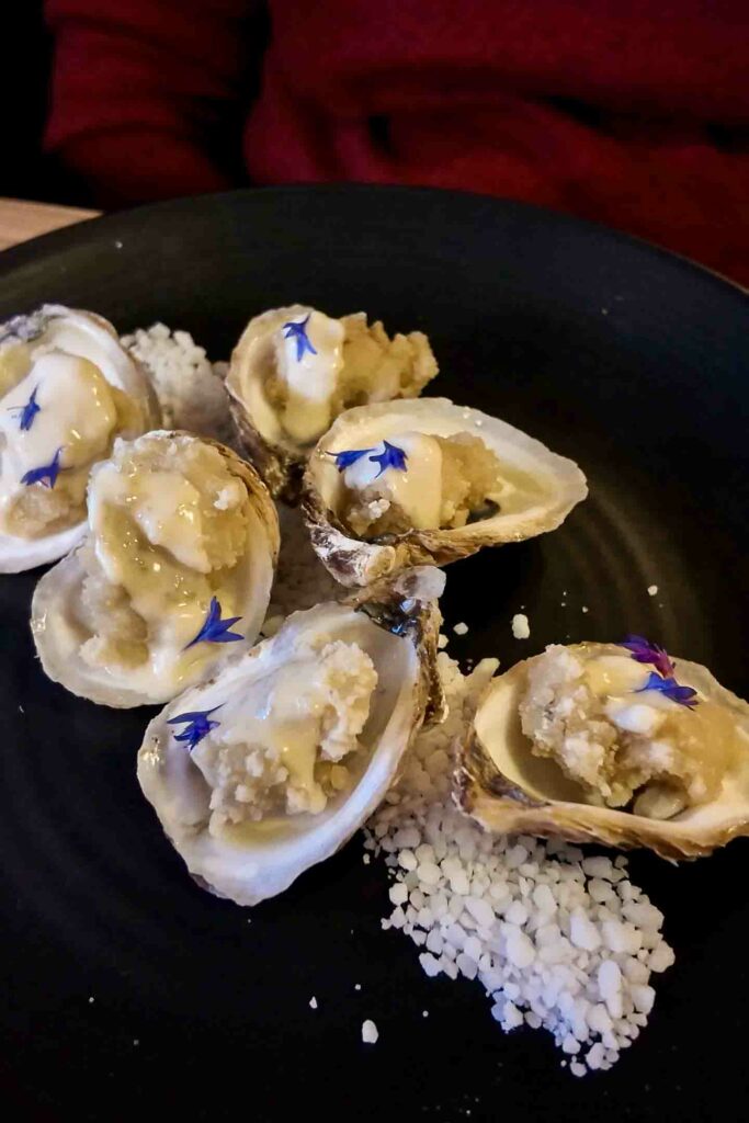quai 360 oysters Magdalen Islands