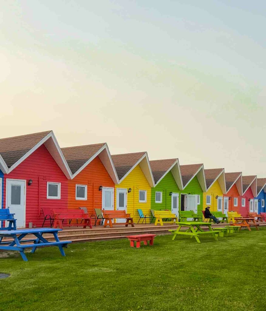 raimbow cottages Magdalen Islands