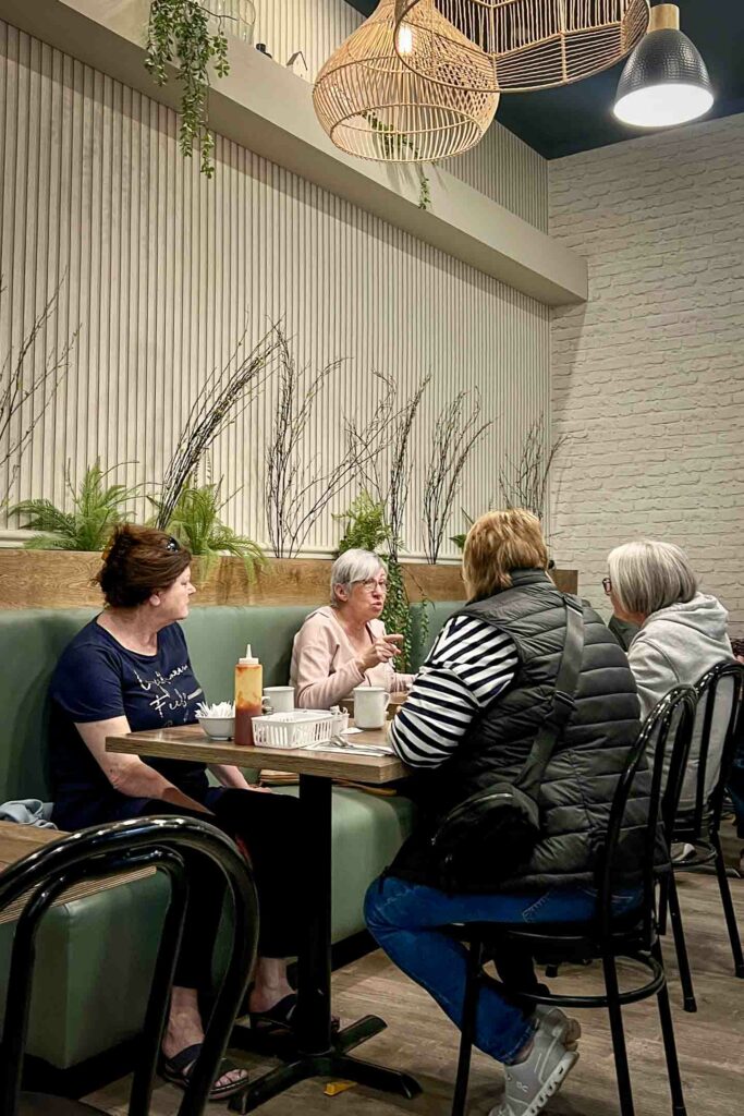 dining room at resto de l'île Magdalen Islands