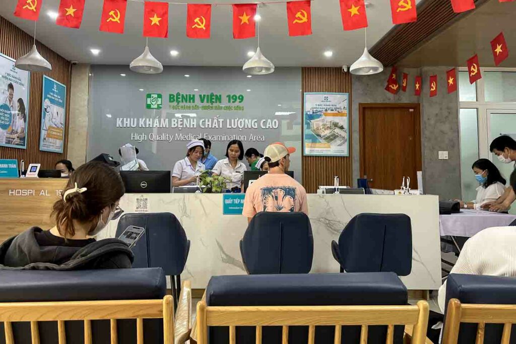 Hospital 199 Medical Tourism Reception in Da Nang Vietnam