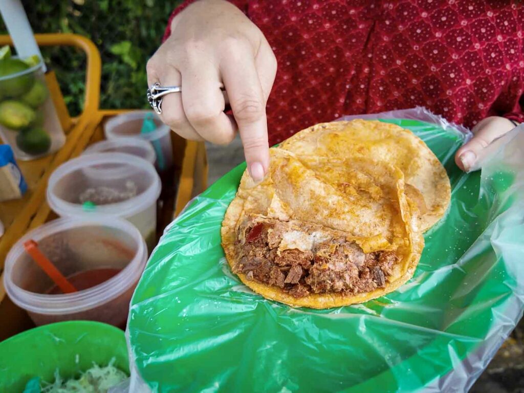 tacos al vapor Dona Lola in Lo de marcos