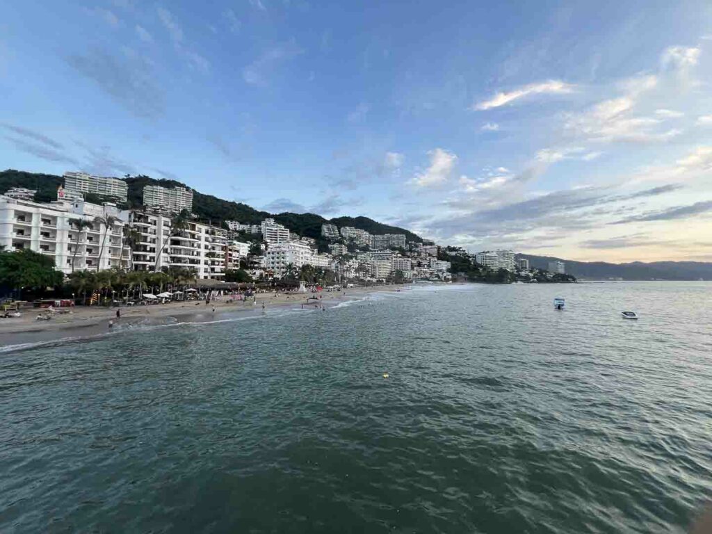 Puerto Vallarta Los Muertos beach in Mexico