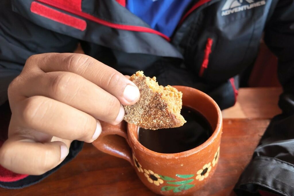 Gordita de trigo Mazmitla