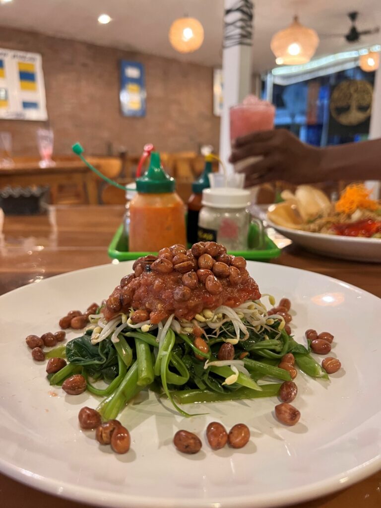 Kacang Food in Lombok restaurant