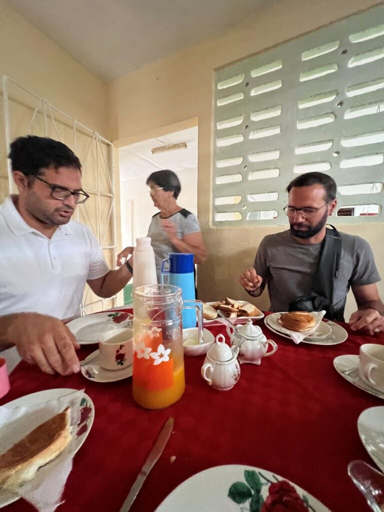 breakfast at Norma's in Vinales