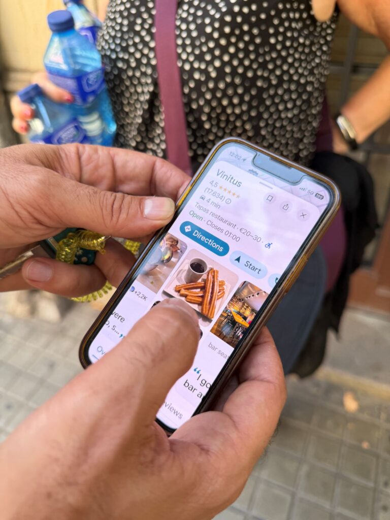 Barcelona restaurant recommendation