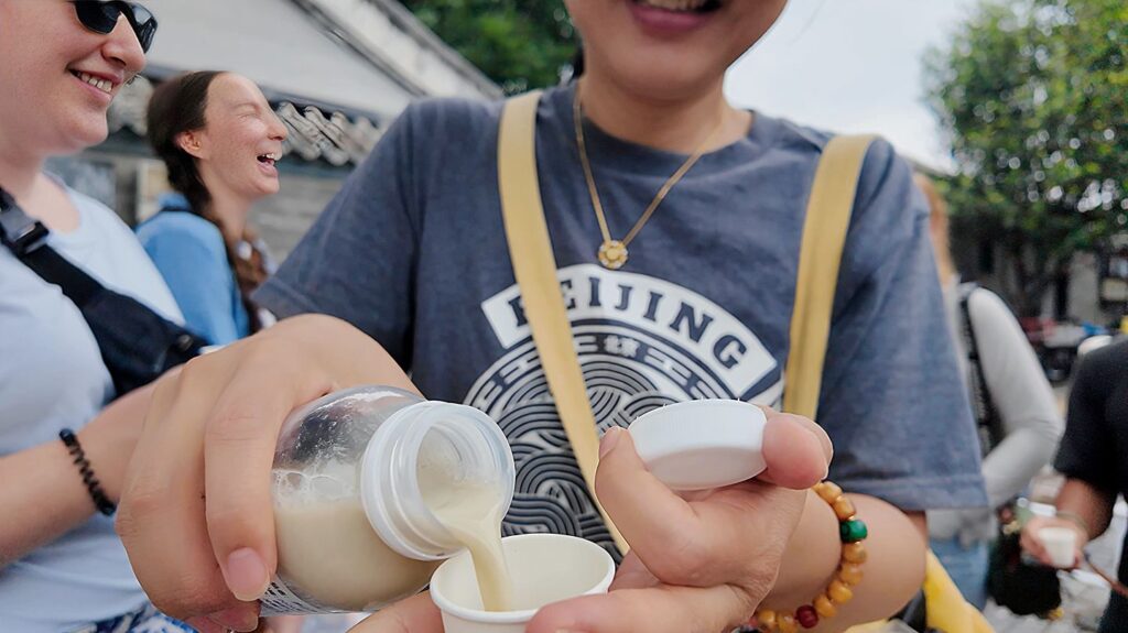 Douzhi fermented mung bean yeast drink