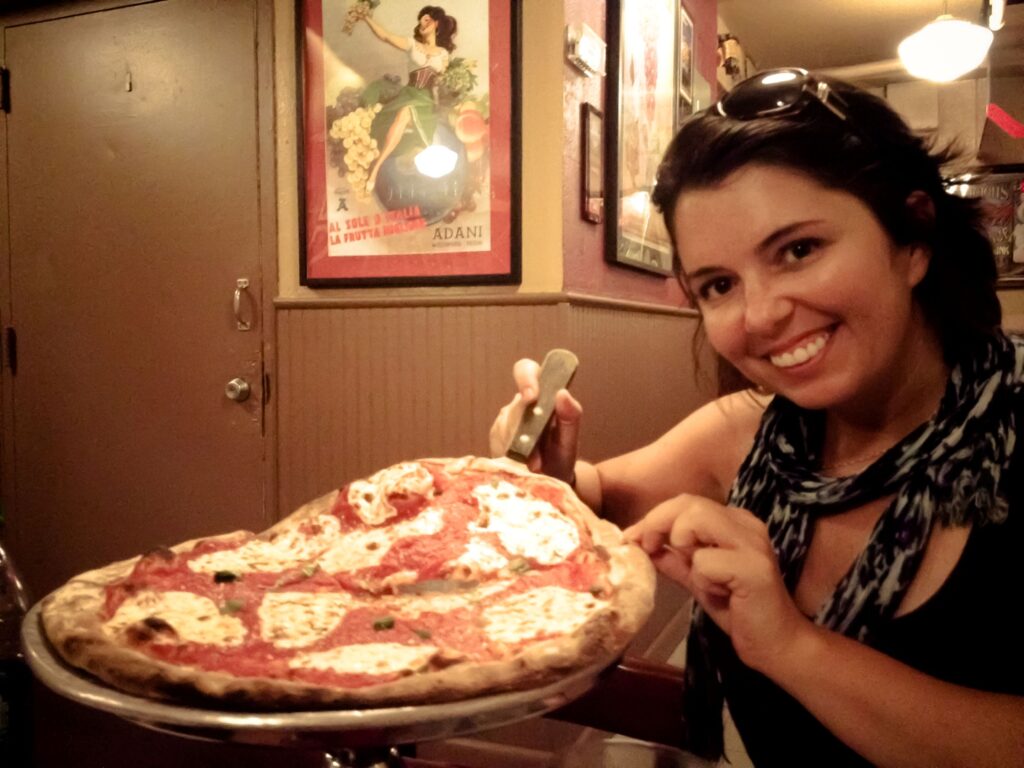 Lombardis pizza in New York City